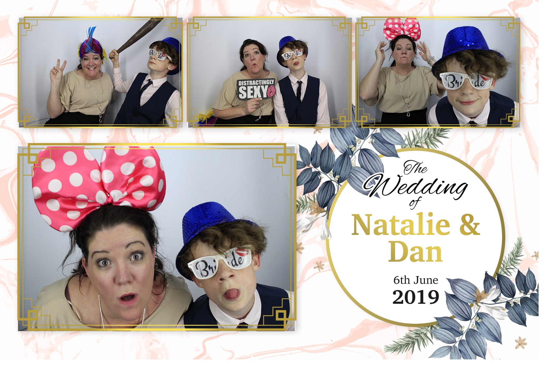 Mr & Mrs Hill's Wedding | View more photos from the event at gallery.myphotoboothexperience.co.uk/u/MyPhotoBoothExperienceLtd/Mr-Mrs-Hills-Wedding